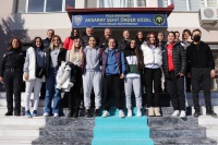 Aksaray Belediyesi Kadın Handbol Takımı Müdürlüğümüz Ziyareti